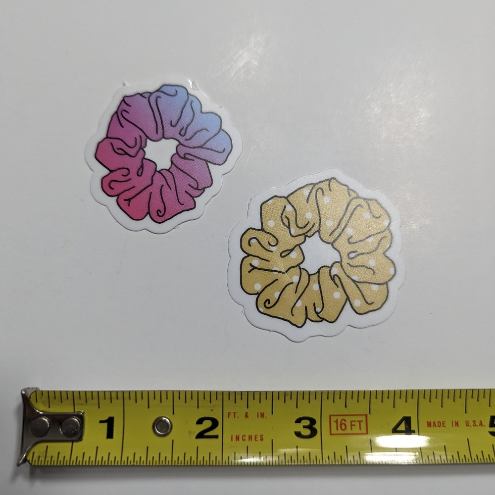 Stickers Scrunchie - Picture 2 of 2